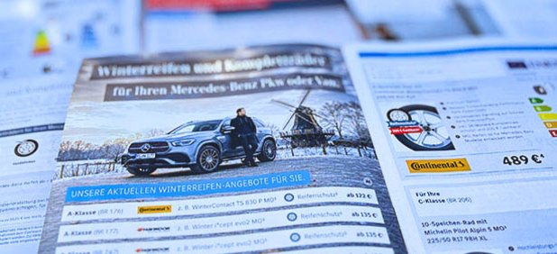 Bild Flyer Reifen und Reifenservices Mercedes-Benz Pkw