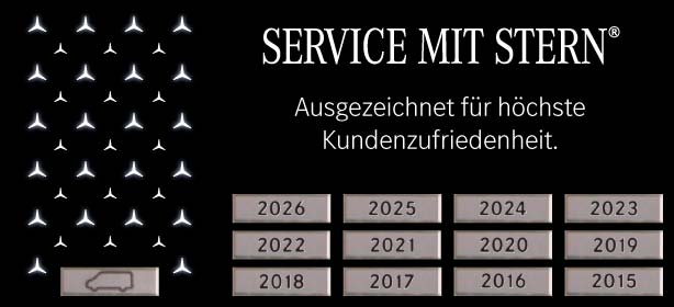 Siegel Service mit Stern